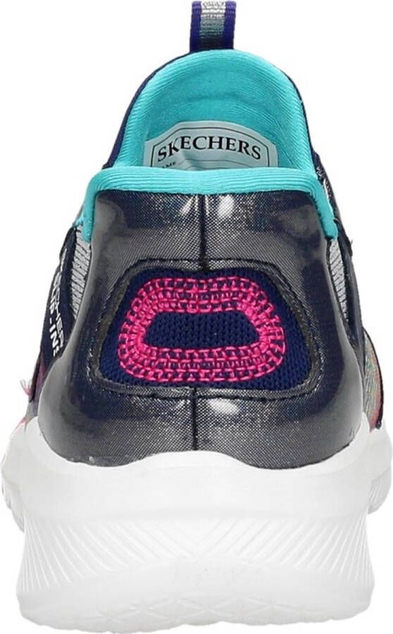 Skechers Dreamy Lites Colorful Prism Meisjes Sneakers Donkerblauw Multicolour