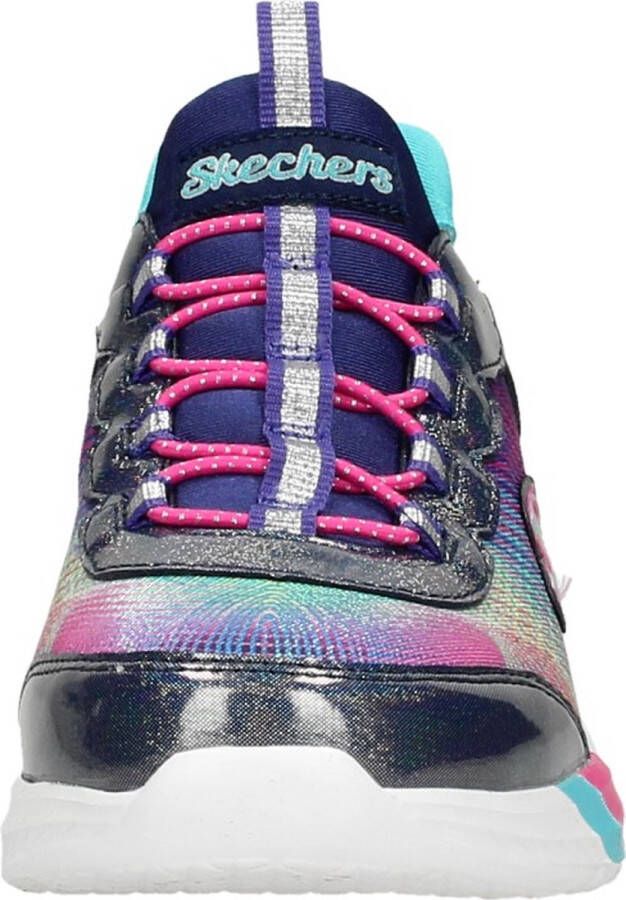 Skechers Dreamy Lites Colorful Prism Meisjes Sneakers Donkerblauw Multicolour