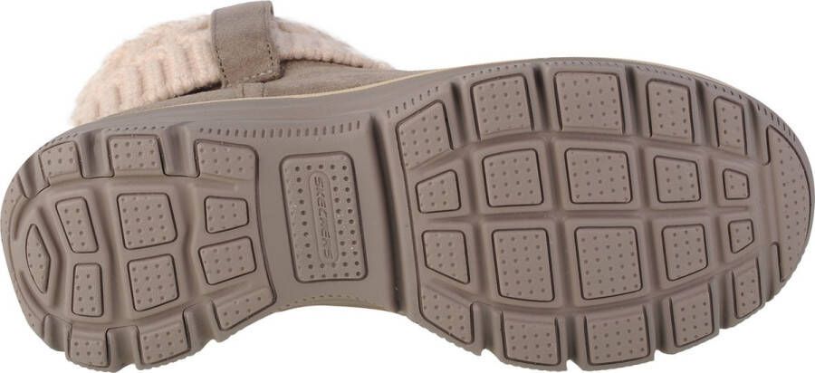 Skechers Easy Going Cozy Weather Dames Laarzen Taupe