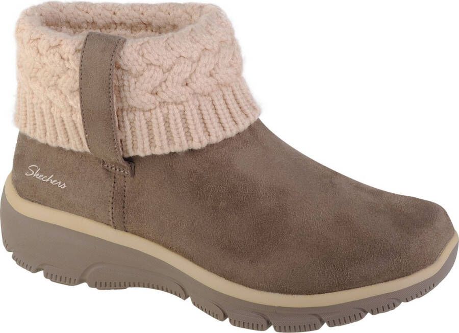 Skechers Easy Going Cozy Weather Dames Laarzen Taupe