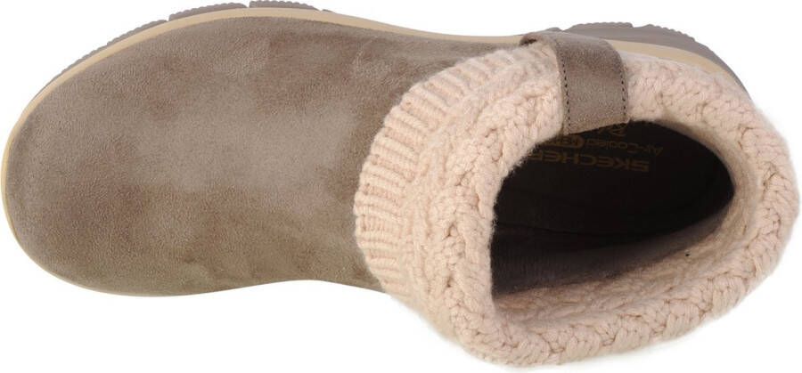 Skechers Easy Going Cozy Weather Dames Laarzen Taupe