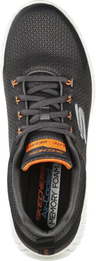 Skechers Elite Flex Prime-Take Over Heren Sneakers Charcoal Orange