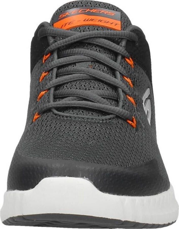 Skechers Elite Flex Prime-Take Over Heren Sneakers Charcoal Orange