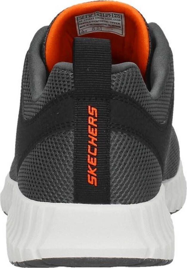 Skechers Elite Flex Prime-Take Over Heren Sneakers Charcoal Orange