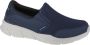 Skechers Slip-on sneakers Equalizer Slipper vrijetijdsschoen met Air Cooled Memory Foam uitrusting - Thumbnail 5