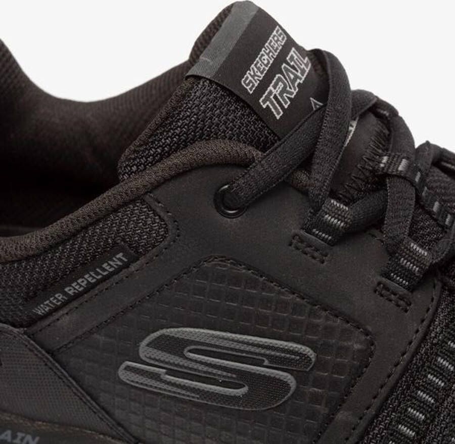 Skechers Escape Plan heren wandelschoenen A Zwart Extra comfort Memory Foam