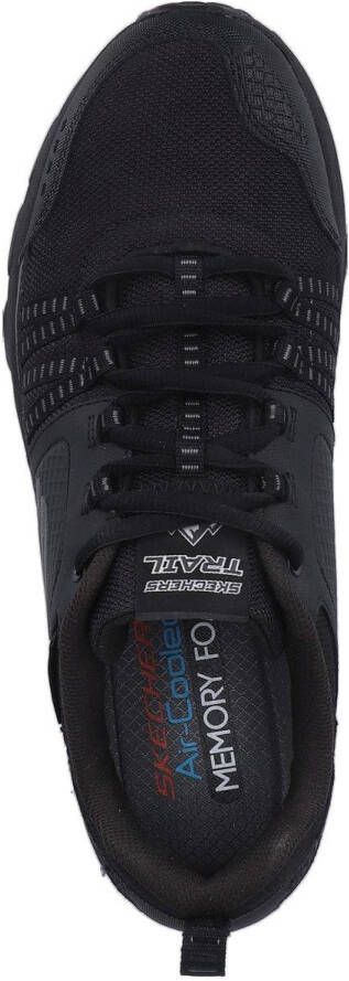 Skechers Escape Plan heren wandelschoenen A Zwart Extra comfort Memory Foam