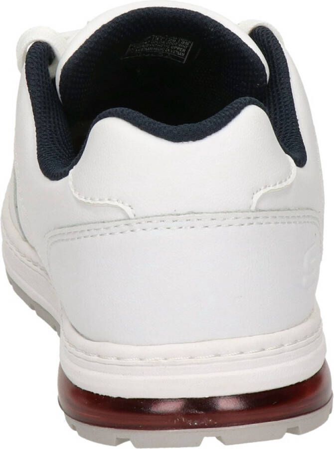 Skechers Evenston Sneakers Wit Textiel