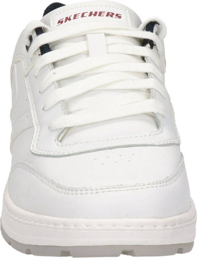 Skechers Evenston Sneakers Wit Textiel