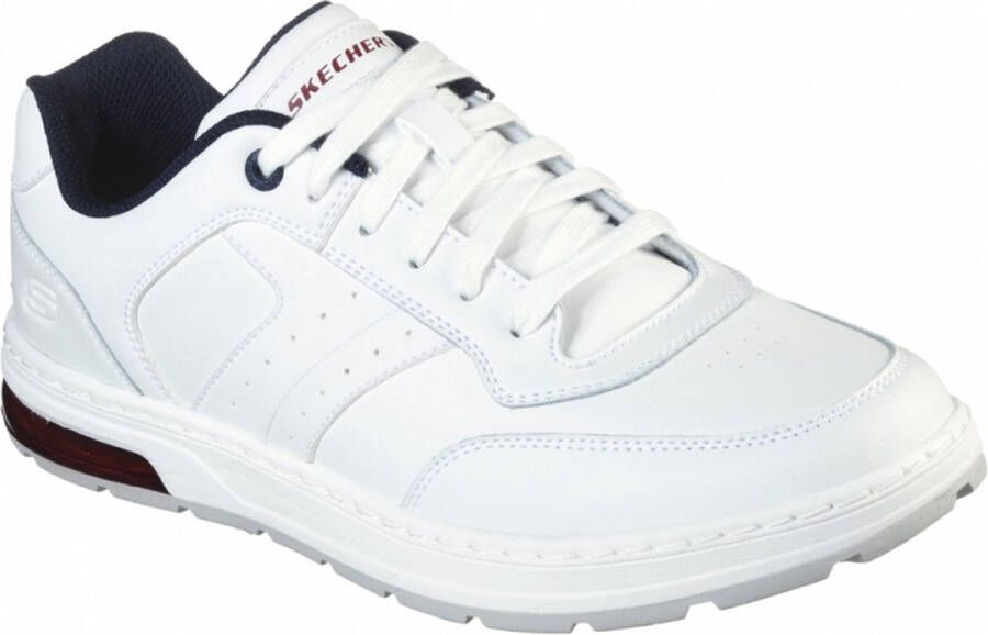 Skechers Evenston Sneakers Wit Textiel