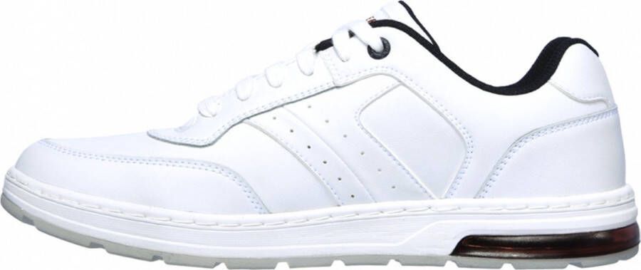 Skechers Evenston Sneakers Wit Textiel Heren