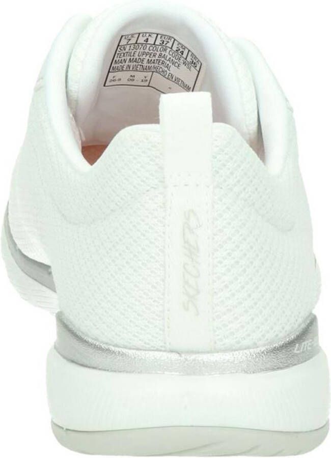 Skechers Flex Appeal 3.0-First Insight Dames Sneakers White Silver