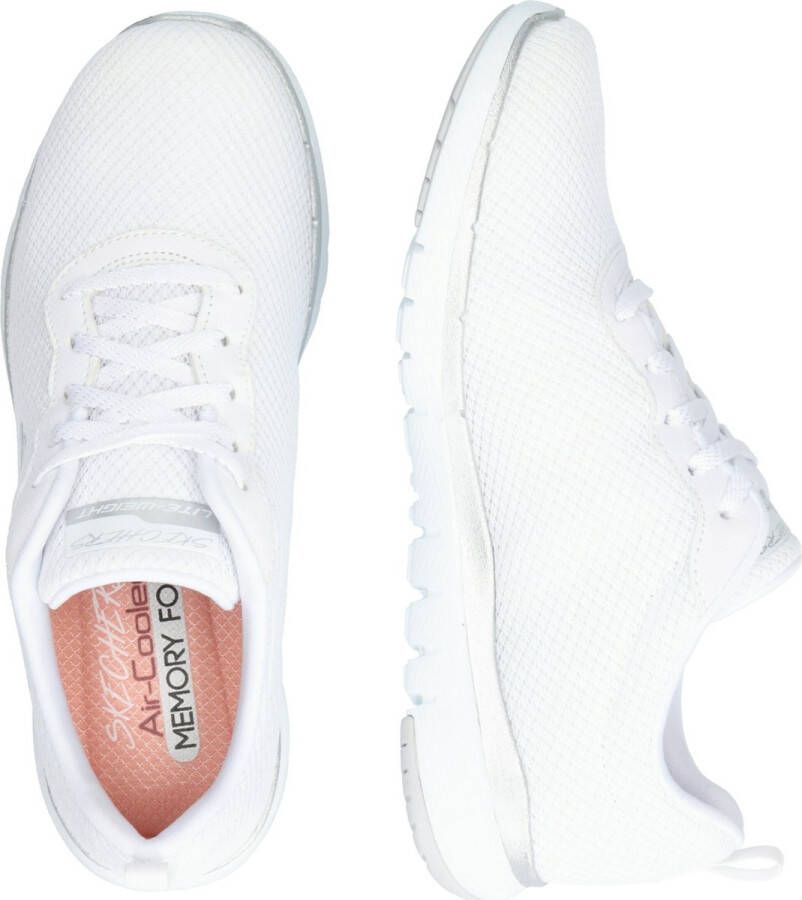 Skechers Flex Appeal 3.0-First Insight Dames Sneakers White Silver