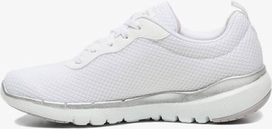 Skechers Flex Appeal 3.0-First Insight Dames Sneakers White Silver