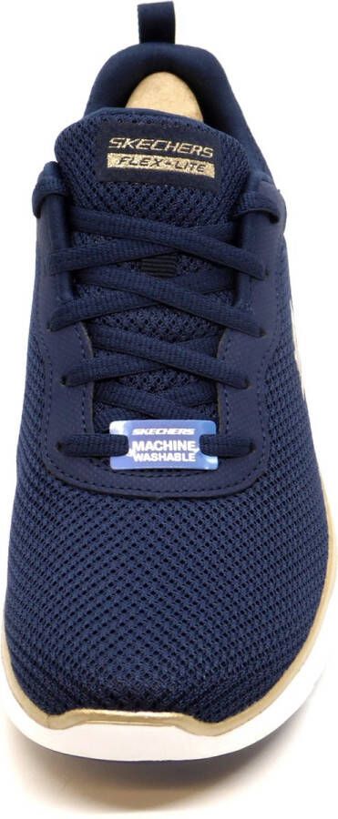 Skechers Sneakers FLEX APPEAL 4.0 BRILLINAT VIEW met air cooled memory foam vrijetijdsschoen lage schoen veterschoen