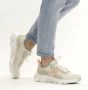 Skechers Flex Comfort Sneaker Upgrade Grijs Beige Dames - Thumbnail 10