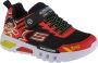 Skechers Flex-Flow-Hero Speed 406043L-RDBK voor een jongen Rood Sneakers Sportschoenen - Thumbnail 4