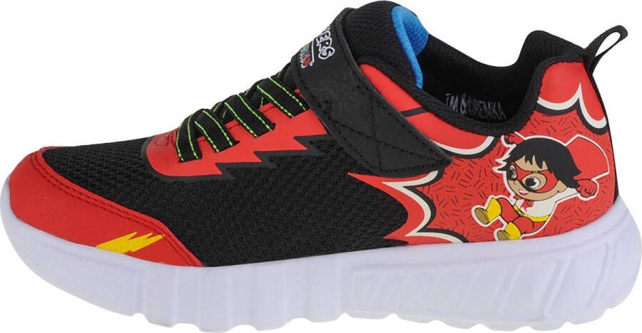 Skechers Flex-Flow-Hero Speed 406043L-RDBK voor een jongen Rood Sneakers Sportschoenen