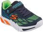 Skechers Flex-Glow Elite Vorlo Jongens Sneakers Donkerblauw Multicolour - Thumbnail 9