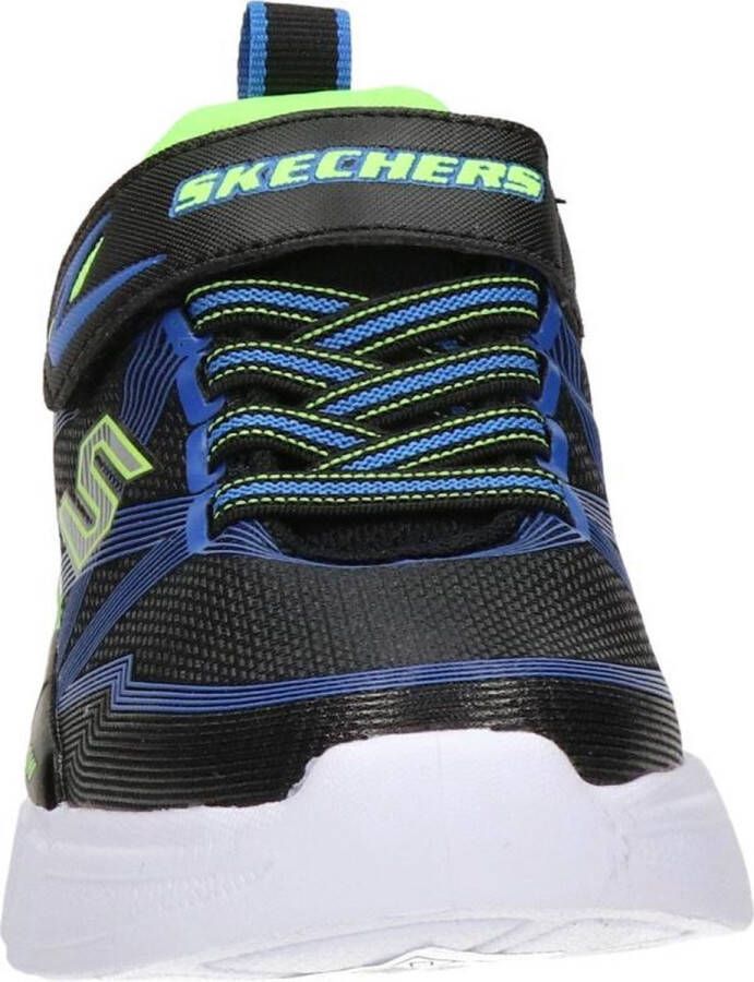 Skechers Flex Glow Jongens Sneakers Black Blue Lime