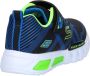 Skechers Flex Glow Jongens Sneakers Black Blue Lime - Thumbnail 44