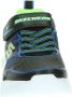 Skechers Flex Glow Jongens Sneakers Black Blue Lime - Thumbnail 48