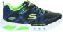 Skechers Flex Glow Jongens Sneakers Black Blue Lime - Thumbnail 58