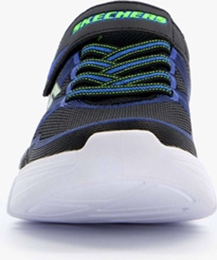 Skechers Flex Glow Jongens Sneakers Black Blue Lime