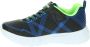 Skechers Flex Glow Jongens Sneakers Black Blue Lime - Thumbnail 67