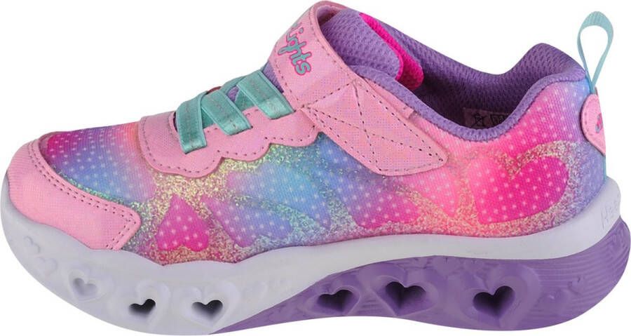 Skechers Flutter Heart Lights 302315N-PKMT voor meisje Roze Sneakers Sportschoenen - Foto 5