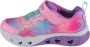 Skechers Flutter Heart Lights 302315N-PKMT voor meisje Roze Sneakers Sportschoenen - Thumbnail 5