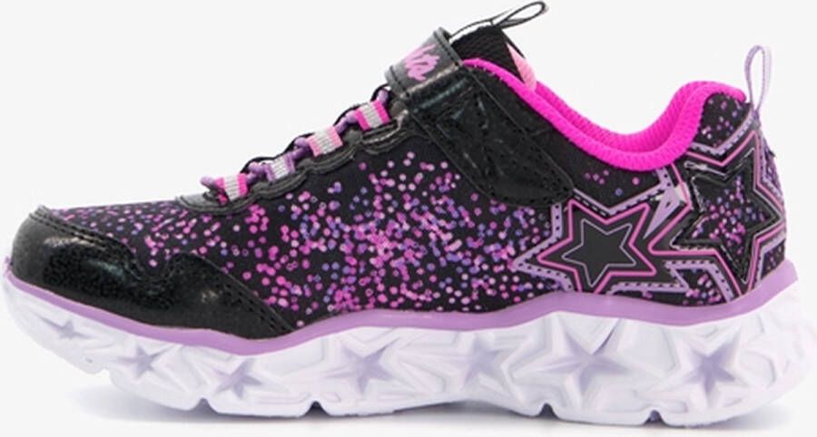 Skechers Galaxy Lights sneakers met lichtjes Zwart