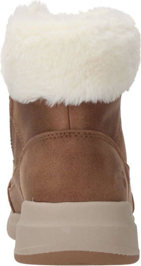 Skechers Glacial Ultra Cozyly Veterboot Vrouwen Bruin Cognac