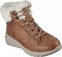 Skechers Glacial Ultra Cozyly Veterboot Vrouwen Bruin Cognac - Thumbnail 36