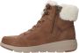 Skechers Glacial Ultra Cozyly Veterboot Vrouwen Bruin Cognac - Thumbnail 27