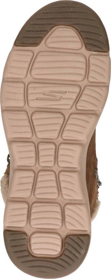 Skechers Glacial Ultra Woodlands Dames Laarzen Bruin