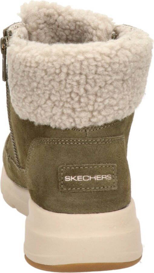 Skechers Glacial Ultra Woodlands Dames Laarzen Groen