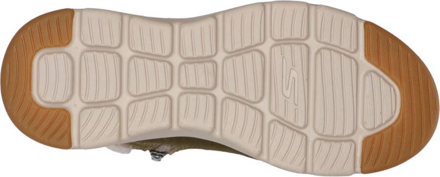 Skechers Glacial Ultra Woodlands Dames Laarzen Groen