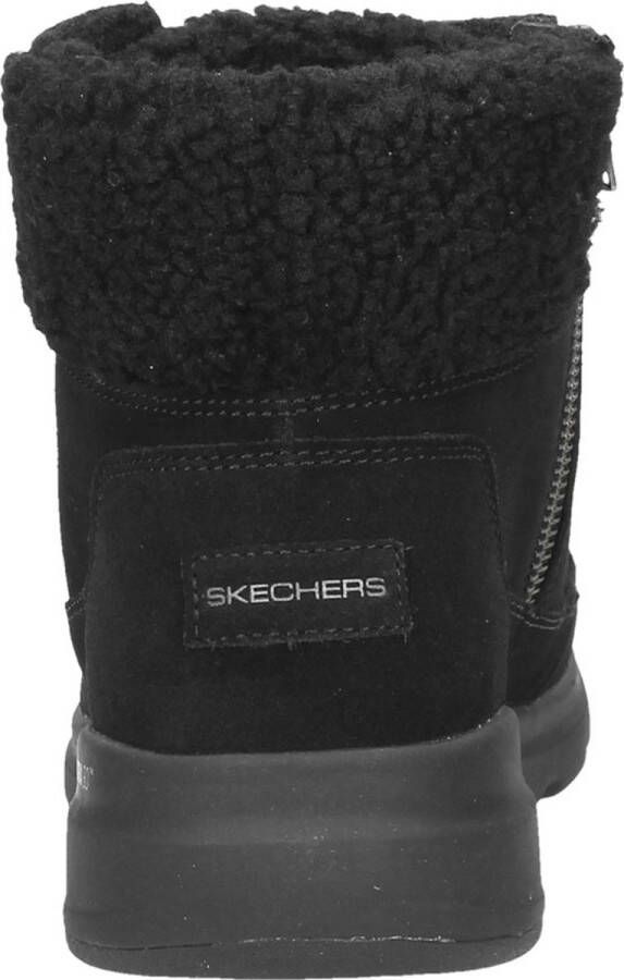 Skechers Glacial Ultra Woodlands Dames Laarzen Zwart