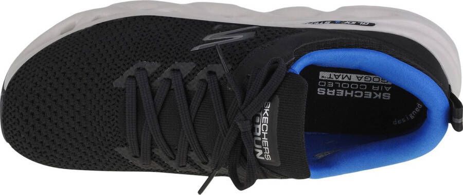 Skechers Go Run Swirl Tech-Dash Charge 220302-BKBL Mannen Zwart Hardloopschoenen