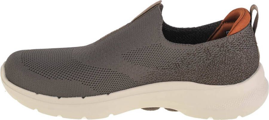 Skechers Go Walk 6 216202-TPE Mannen Bruin Sneakers Sportschoenen