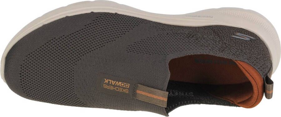 Skechers Go Walk 6 216202-TPE Mannen Bruin Sneakers Sportschoenen