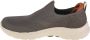 Skechers Go Walk 6 216202-TPE Mannen Bruin Sneakers Sportschoenen - Thumbnail 4