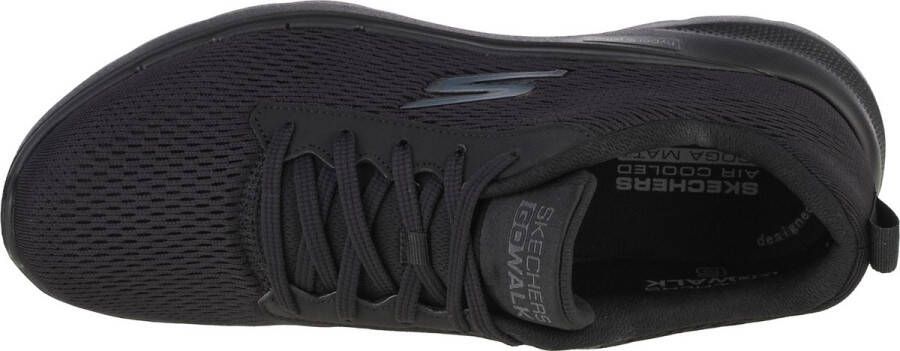 Skechers Go Walk 6 Avalo 216209-BBK Mannen Zwart Sneakers