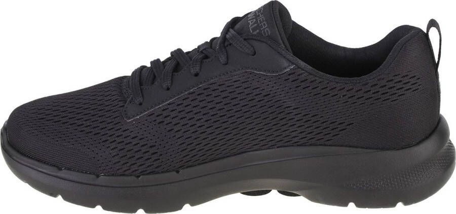 Skechers Go Walk 6 Avalo 216209-BBK Mannen Zwart Sneakers