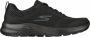 Skechers Go Walk 6 Avalo 216209-BBK Mannen Zwart Sneakers - Thumbnail 7