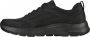 Skechers Go Walk 6 Avalo 216209-BBK Mannen Zwart Sneakers - Thumbnail 8