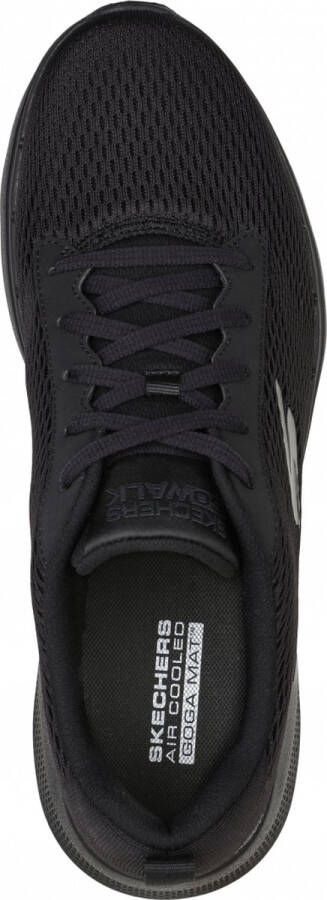 Skechers Go Walk 6 Avalo 216209-BBK Mannen Zwart Sneakers