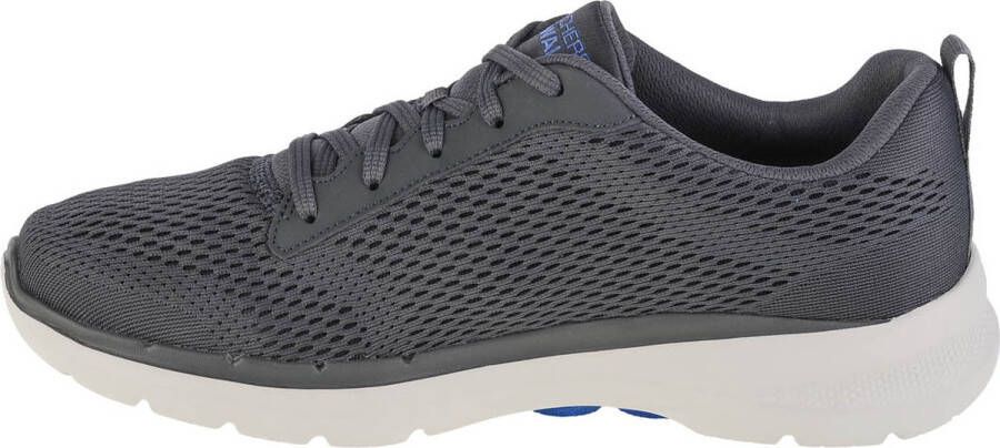 Skechers Go Walk 6 Avalo 216209-CHAR Mannen Grijs Sneakers