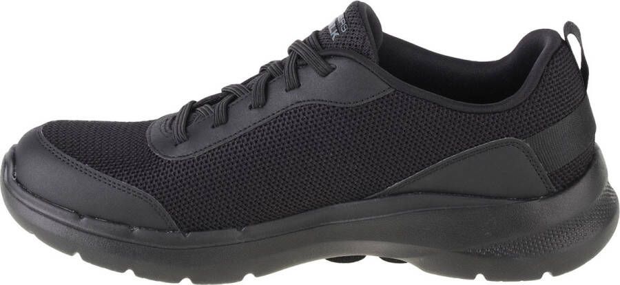 Skechers Go Walk 6 Bold Knight 216204-BBK Mannen Zwart Sneakers Sportschoenen - Foto 4